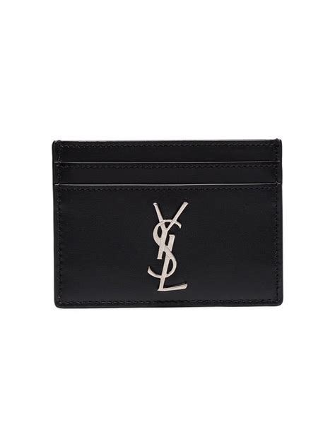 ysl porta carte leopardato